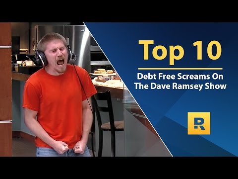 Top 🔟  - Debt Free Screams on The Dave Ramsey Show