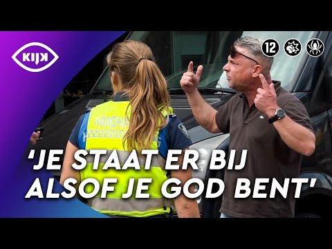 Man wordt AGRESSIEF tegen HANDHAVERS | Handhavers | KIJK Misdaad