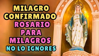 🙏 ¡MILAGRO CONFIRMADO! ROSARIO URGENTE PARA RECIBIR MILAGROS AL INSTANTE (NO LO IGNORES) 🙏