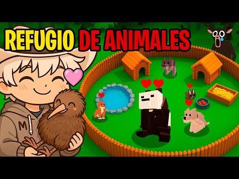 I built an ANIMAL SHELTER in 99 NIGHTS IN THE WOODS ROBLOX