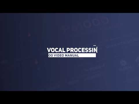 Pa1000 Video Manual Part 7: Vocal Processing