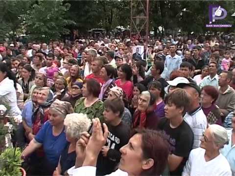 Dan Diaconescu, omul care a îmbrățișat peste un milion de români! Băbiciu, Olt, Romania