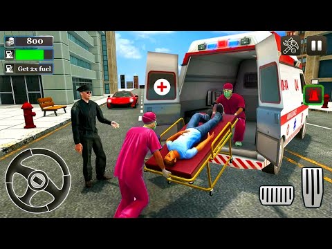 City Ambulance Emergency Rescue Simulator 2020 #1 Policeman Van Drive - Android Gameplay
