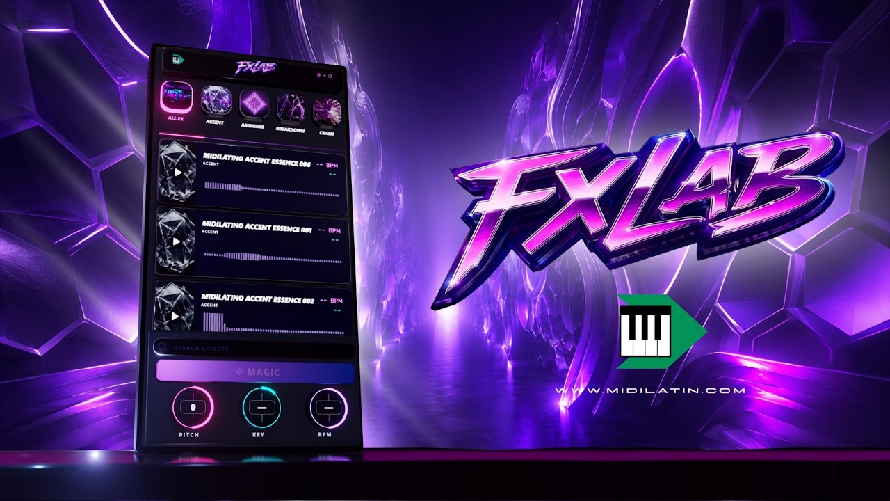 Midilatino FXLAB — Smart Sound Search VST Plugin - Video thumbnail