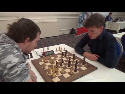Defending against bishop pair: IM Demidov - raising star GM Artemiev, Blitz chess,  Grunfeld defense