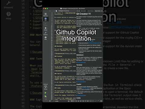 New features in Qt Creator 11