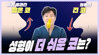 성형하기 더 쉬운 코는? 코 성형수술 밸런스 게임! ｜코 성형 전에 꼭 봐야 할 의사의 선택! #자연주의성형외과 #코성형 #코성형꿀팁