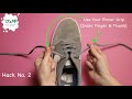 How To TIE YOUR SHOELACES Hack 2 Step By Step Guide For Kids