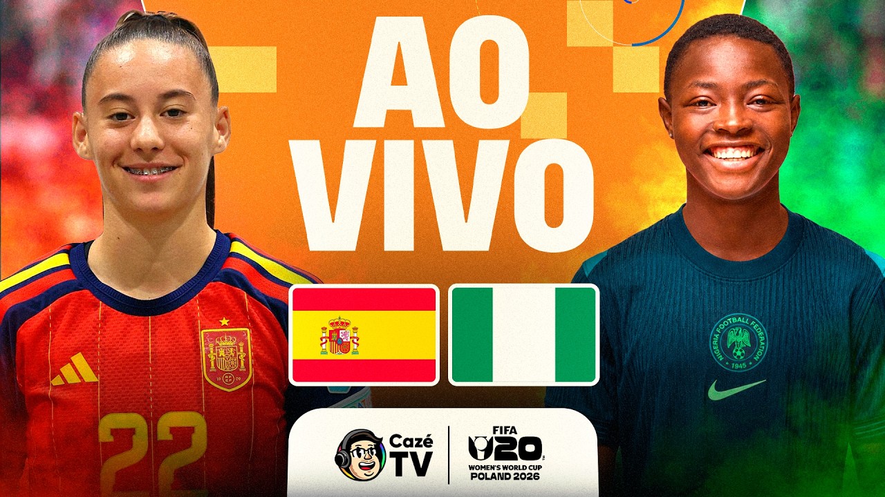 JOGO COMPLETO: ESPANHA X NIGÉRIA | COPA DO MUNDO FIFA FEMININA SUB-20 2026 | 1ª RODADA