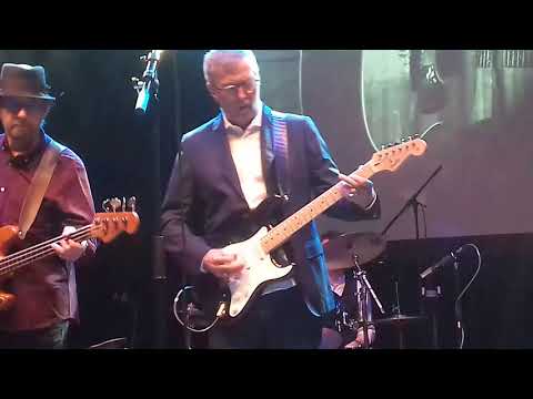 Eric Clapton Gary Brooker & Albert Lee at the Chas Hodges memorial concert (1) (17-12-18)