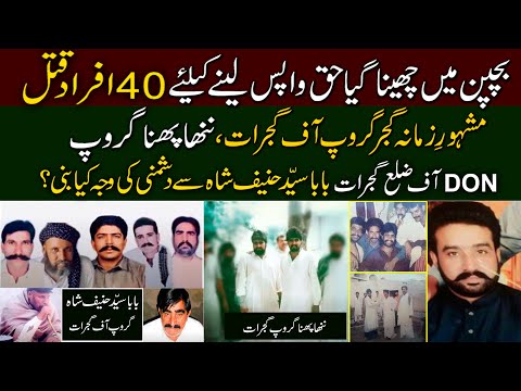 Don Of Gujarat | Nanha Phanna Group | Baba Haneef Shah Group | Gujjar Group Syed Group Gujrat | SP