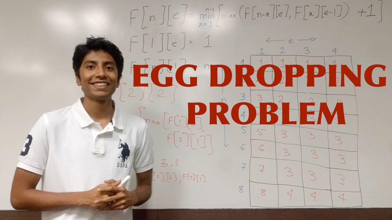 The Egg Dropping Problem - Interview Question