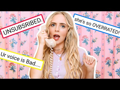 I Wrote a Song in Response to My Hate Comments (Miss Anonymous)