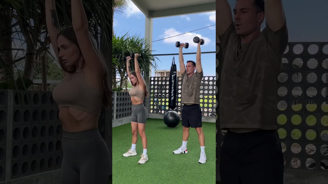 4 Dumbbell Exercises for a Full Body Workout (Strength Training At Home)
