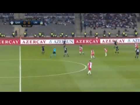Qarabag 1 -0 Linfield Goals Jaime Romero