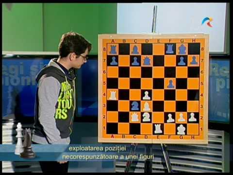 Emisiunea 192 Regi si Pioni - "Exploatarea pozitiei necorespunzatoare a unei figuri"