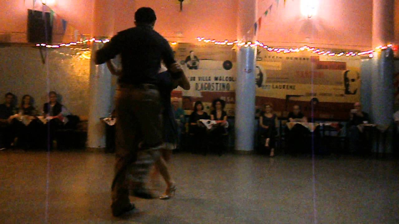 Dana Frigoli y Adrian Ferreyra en El Motivo Tango, 18/8/14