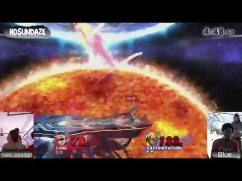 supa savage vs Blue - HD Saturdze Vol. 1 Smash 4