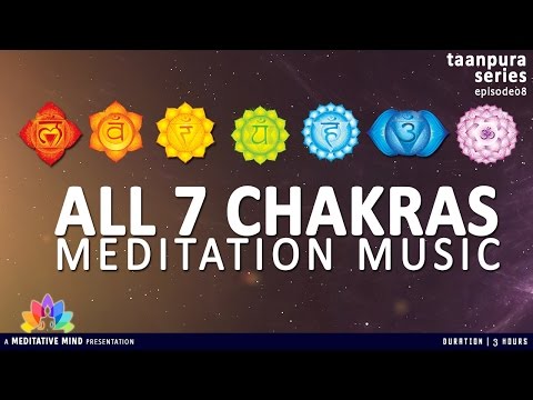 All 7 CHAKRAS MEDITATION BALANCING & HEALING MUSIC | Taanpura Series | M16CS3T8