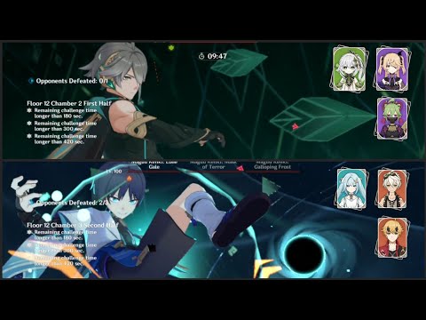 C0 Alhaitham Spread & C1 Wanderer Hypercarry | Spiral Abyss 3.6 | Genshin Impact #genshinimpact  #原神