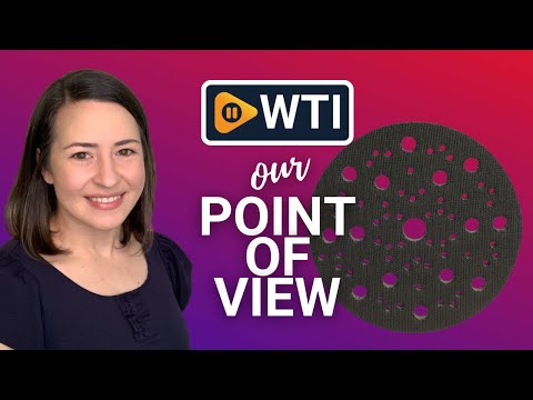 Mirka Interface Pad 6 inch x .39 inch height/Hook and Loop / 67 Holes / 5 pcs - WTI product video review