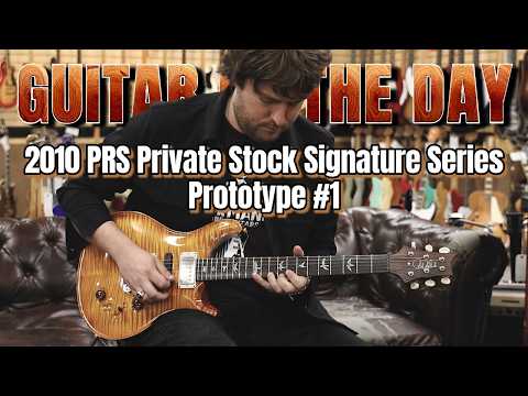 PRS Private Stock Signature Series Prototype #1 2010, Signature Burst image 9