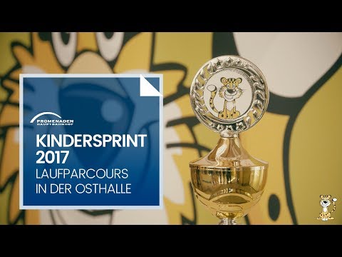 Kindersprint 2017 in der Osthalle des Hauptbahnhof Leipzig