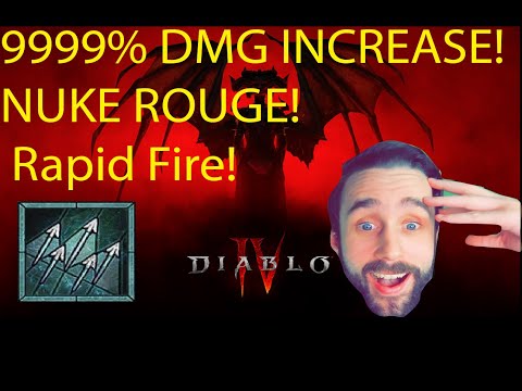 INSANE DAMAGE ROGUE BUILD!  #diablo4  #butcher  #suprise