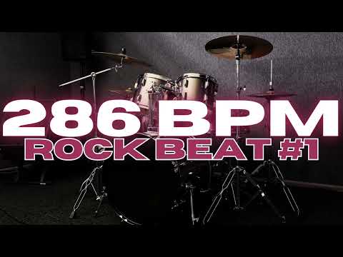 286 BPM - Rock Drum Beat - Loop 1