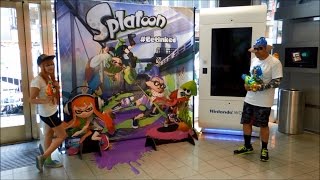 Splatoon and Amiibo Wave 4 Launch Event at Nintendo World