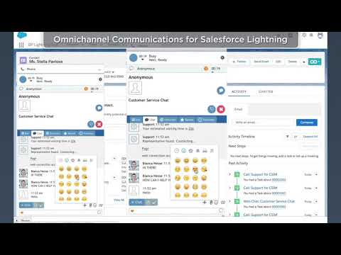 Bright Pattern Salesforce Lightning Integration   Call Center Software