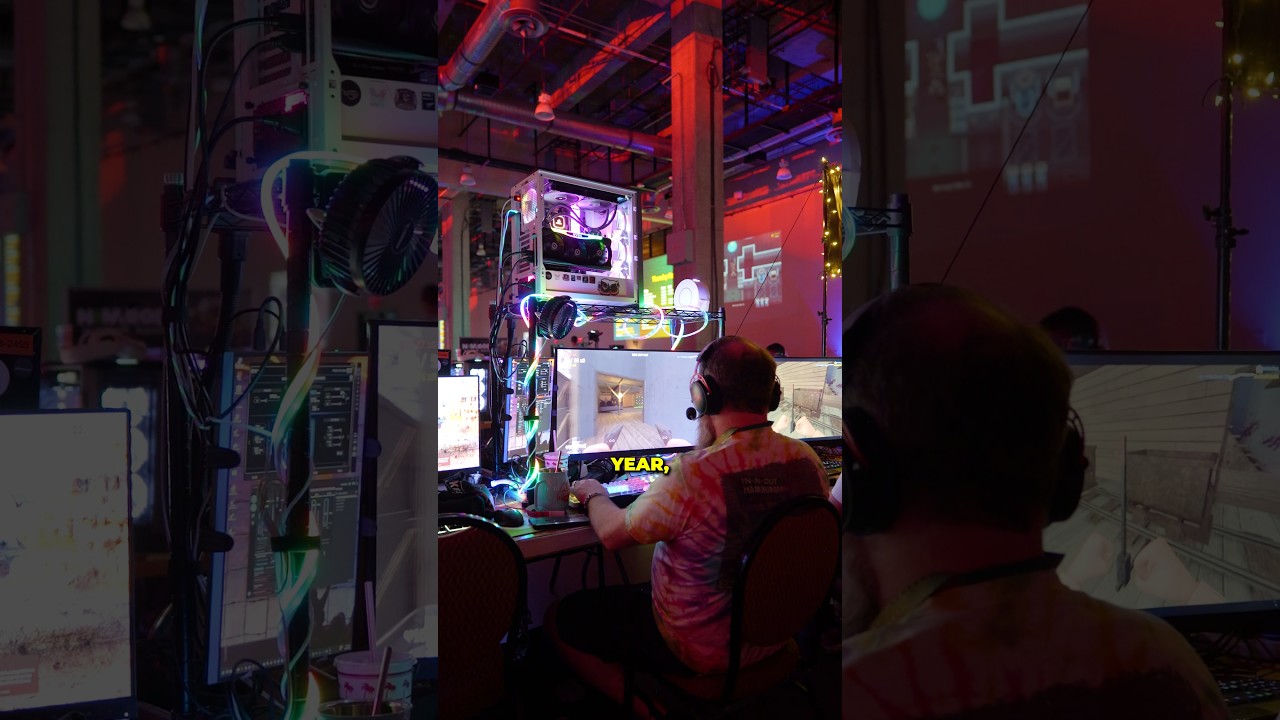 The biggest lan party! #quakecon2025