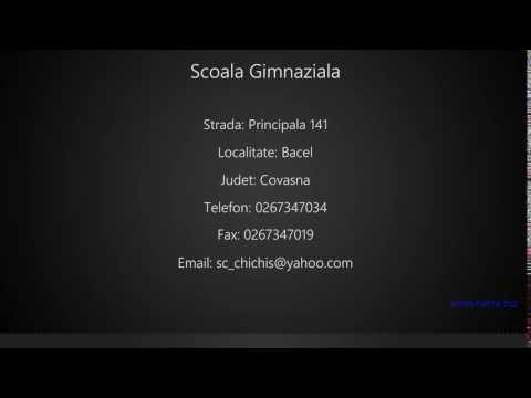 Scoala Gimnaziala Bacel