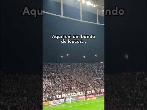 A FESTA INSANA DA TORCIDA DO CORINTHIANS ANTES DA PARTIDA CONTRA O FLAMENGO NA LIBERTADORES #Shorts