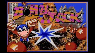 BOMB JACK !!!  ATARI 800 XL - AWESOME PORT GAME !!!