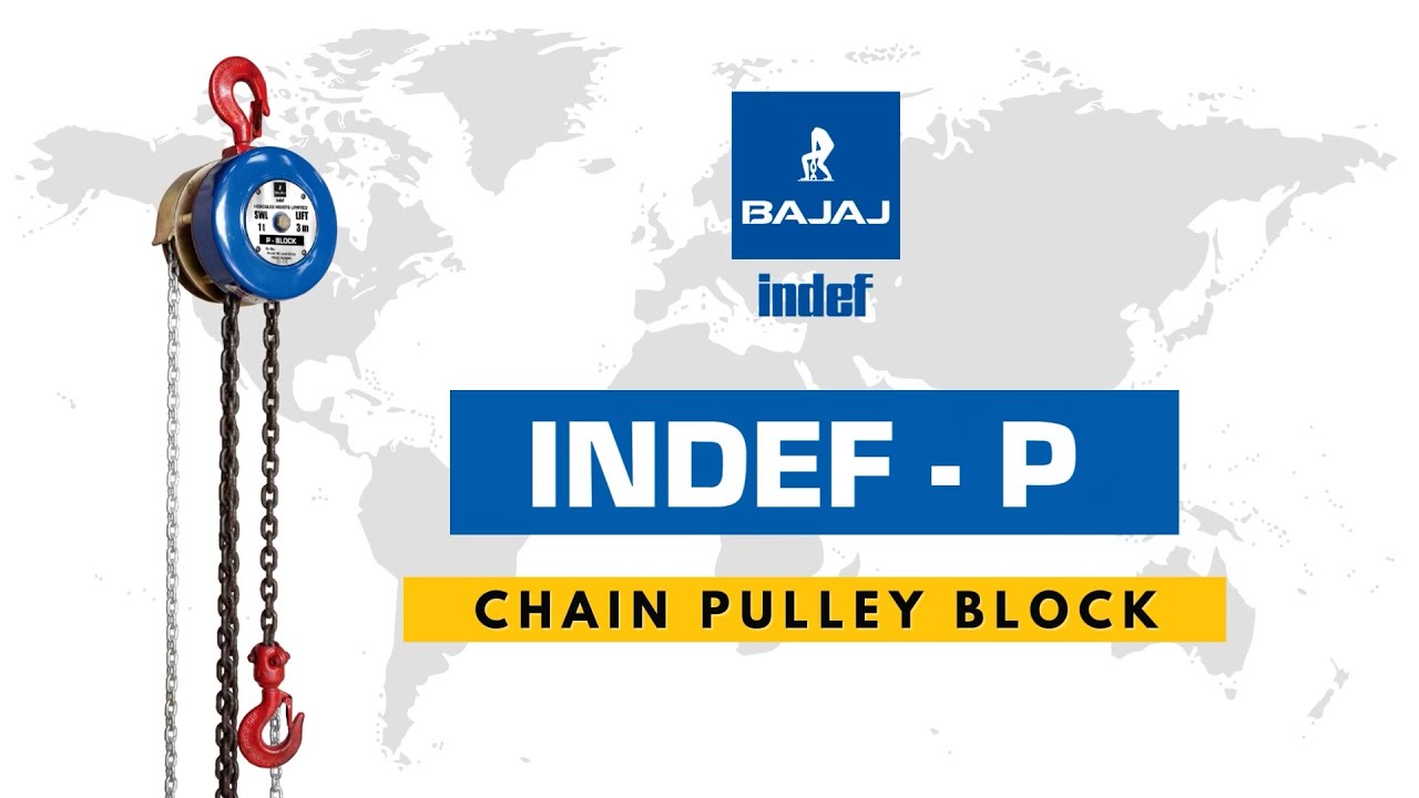 Indef P - Chain Pulley Block