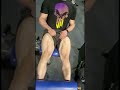 Leg day from right before comp 🔥 #shorts