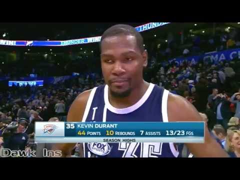 (Copyright Dawk Ins) Kevin Durant 44 points vs Suns (Full Highlights) (12/31/14)
