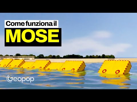 MOSE di Venezia: come funziona il sistema progettato per proteggere la città dall'acqua alta