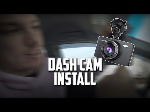 Crosstour DashCam Install | GOOD BUDGET DASH CAM (CR300)