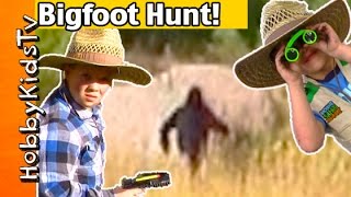Where is Bigfoot? Its an Adventure Hunt with Hobby