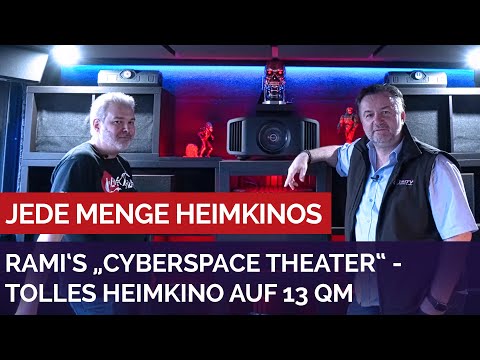 Rami`s Cyberspace Theater - Tolles Heimkino auf 13 qm. #heimkinobau #grobitv #dolbyatmos #auro3d