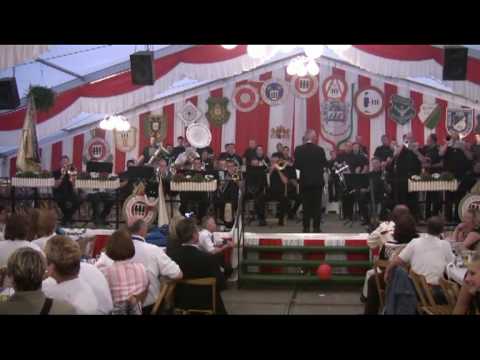 Coburger Marsch Regimentsbläsercorps Reuschenberg Zelt 2009