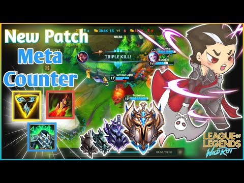 Wild Rift Darius is Meta Counter Of New Patch || Wild Rift Darius Build Rune & Gameplay