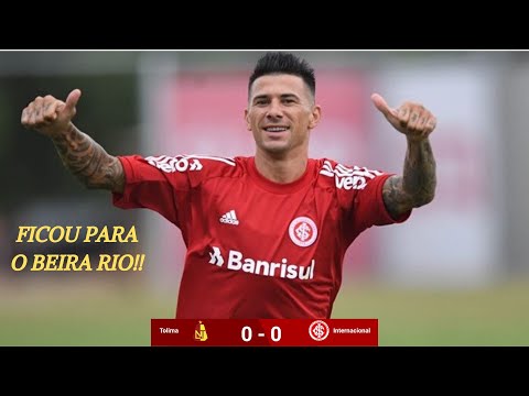 Tolima 0 x 0 Internacional - AGORA É NO BEIRA-RIO ! Melhores Momentos - Libertadores 2020