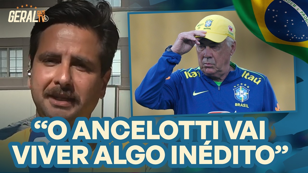 A ESTREIA CHEGOU! FRED CALDEIRA TRAZ INFORMAÇÕES DA SELEÇÃO DIRETO DOS ESTADOS UNIDOS | GERAL CAZÉTV