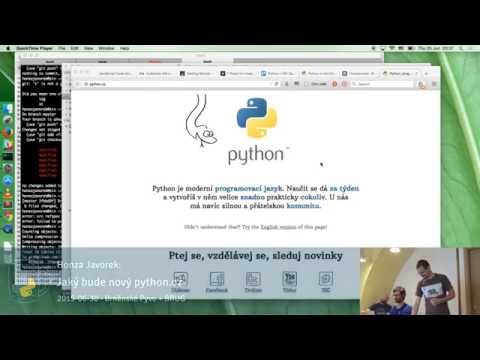 Honza Javorek - Jaký bude nový python.cz