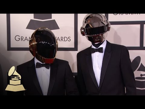 Daft Punk on the 56th GRAMMY Red Carpet Fashion Cam | GRAMMYs