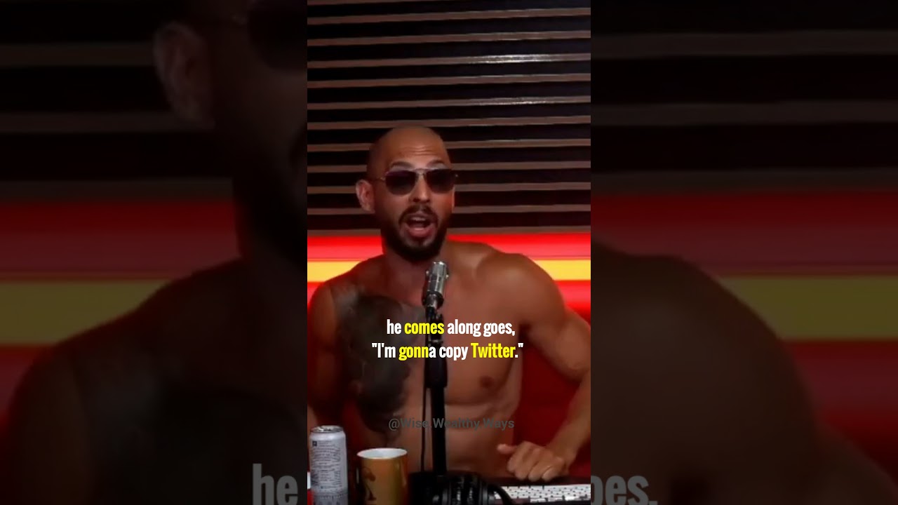 Andrew Tate's Harsh Opinion About Thread #shorts