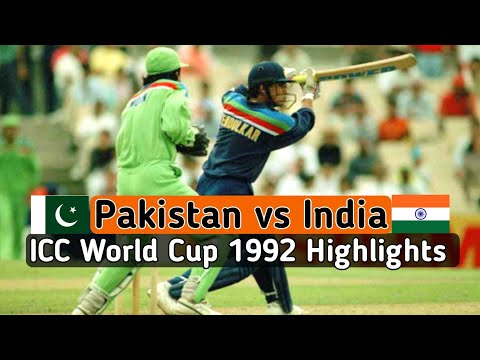 Pakistan vs India World Cup 1992| High Voltage Battle Highlights